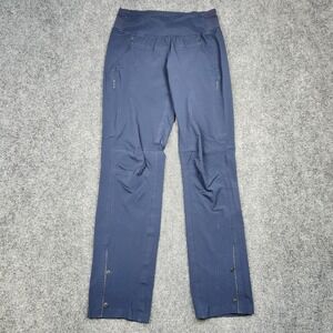 Lululemon Pants Womens 4 Navy Blue Full‎ Zip Pockets Stretch Activewear Athletic